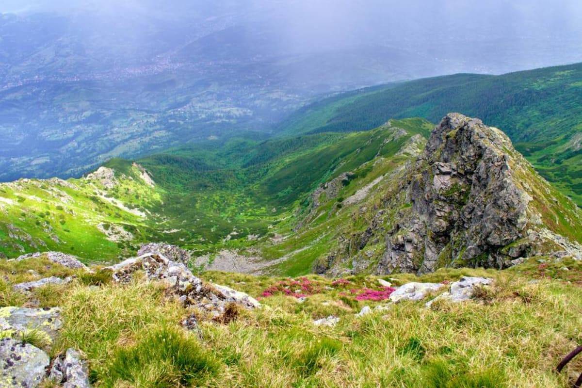 zona Carpatilor Orientali, Romania