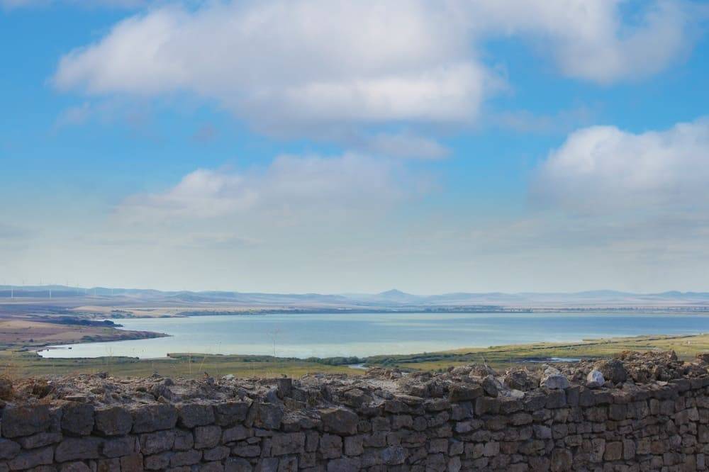 lacul razim de langa enisala