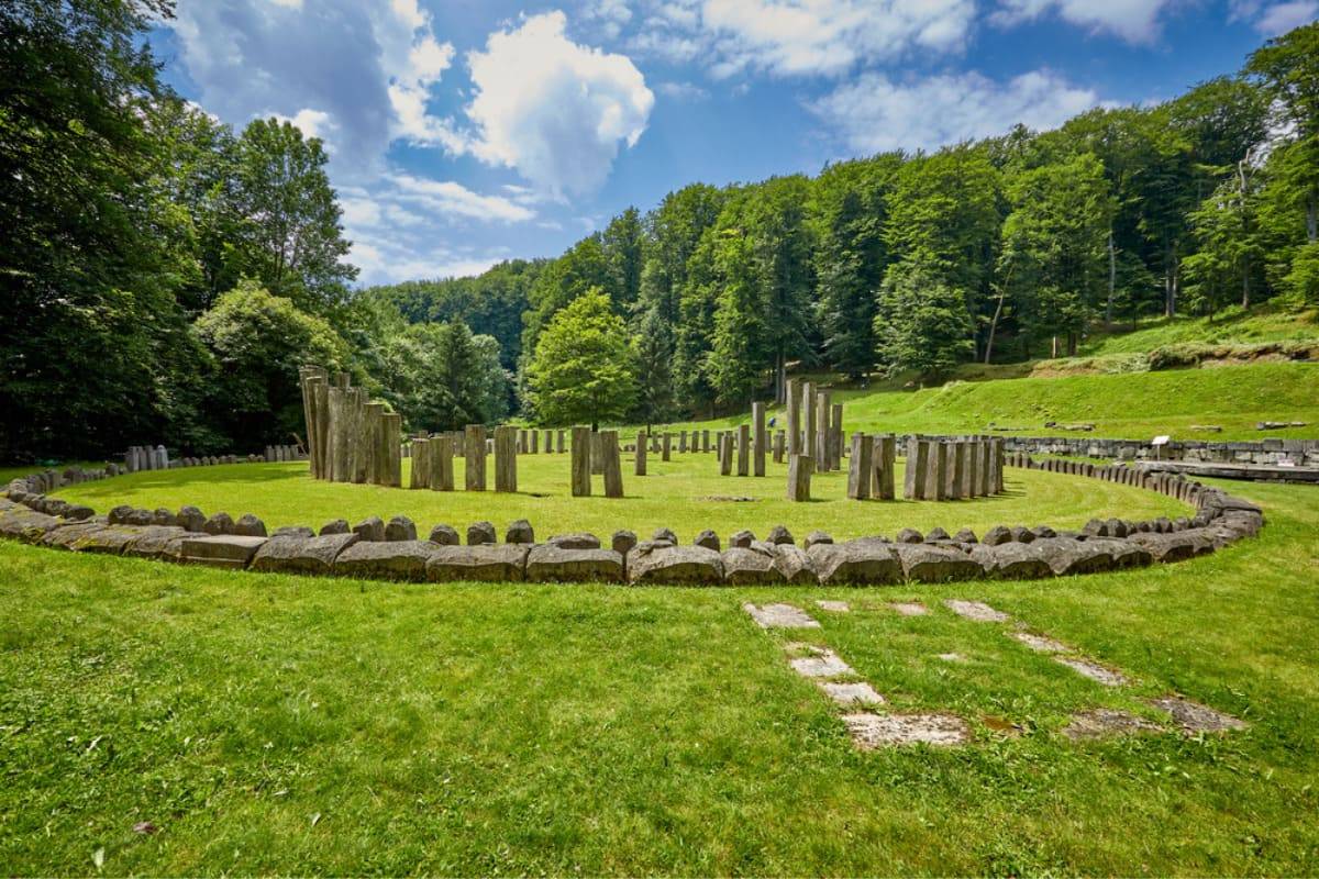 Ruine dacice in Sarmizegetusa