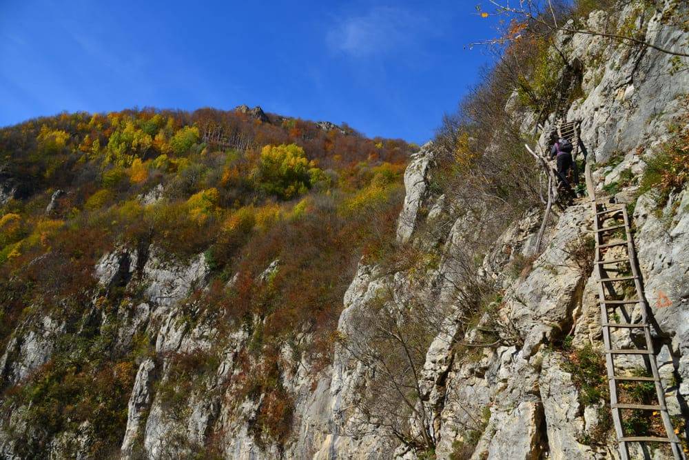 Catunul Ineleț, satul cu scări din lemn