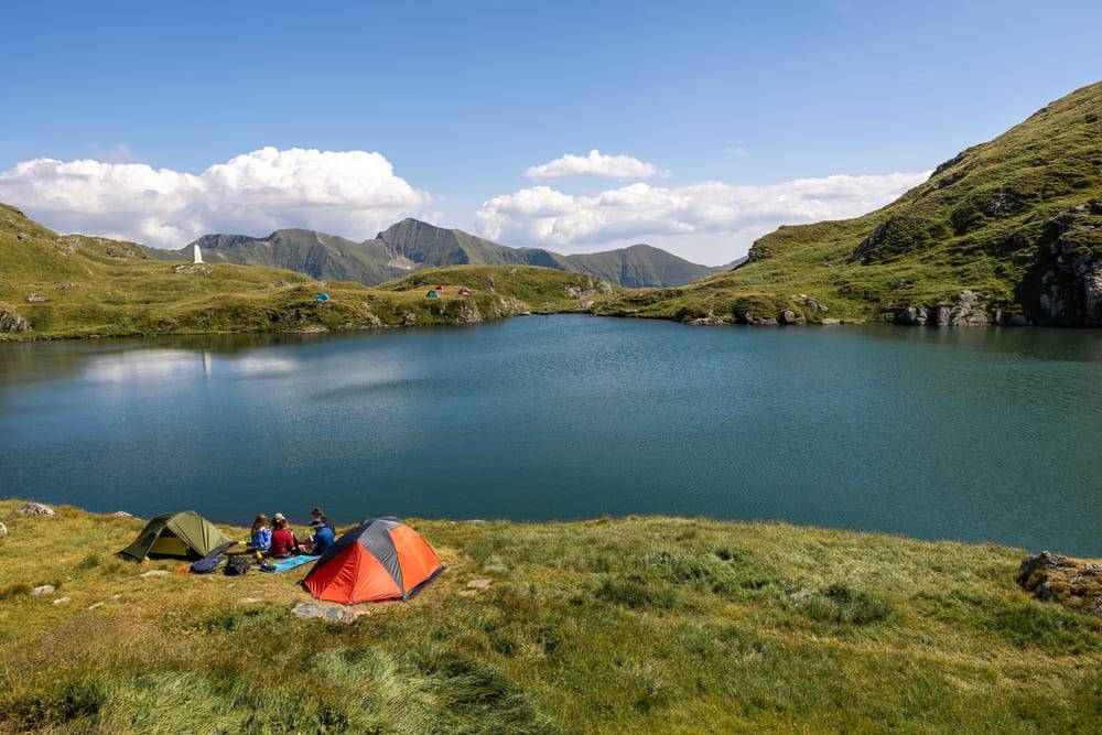 Camping alpin la Balea Lac