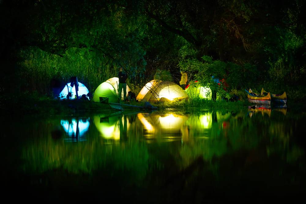 Camping in Delta Dunarii