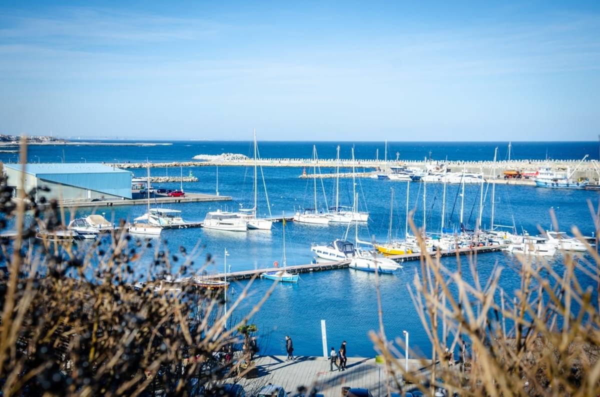 portul turistic din Mangalia
