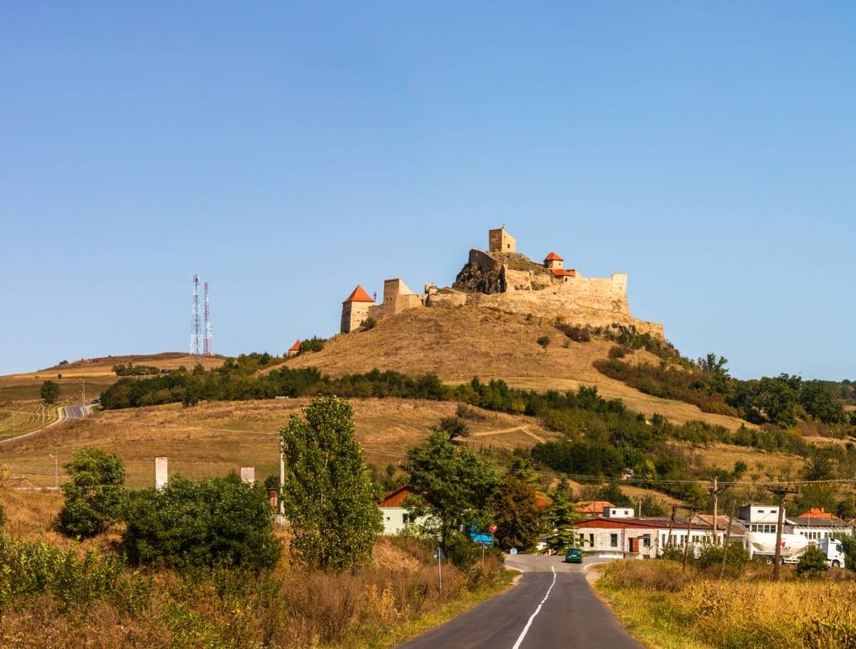 Cetatea Rupea intre Brasov si Sighisoara