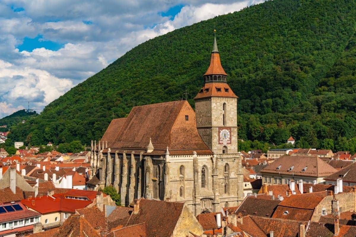Imagine panoramica orasul Brasov