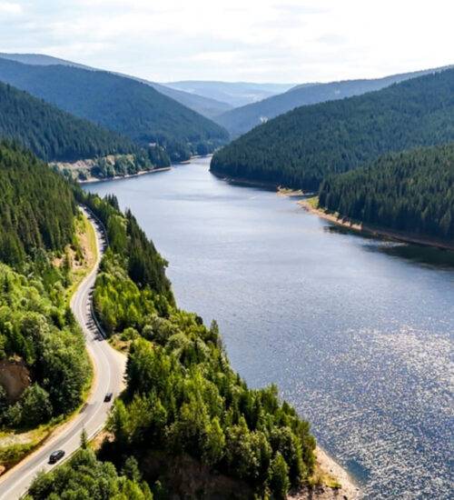 Lacul Oasa de langa Transalpina