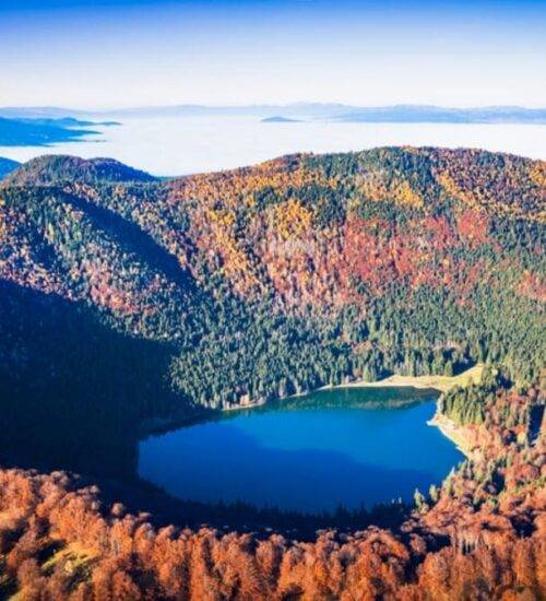 panoramica Lacul Sfanta Ana