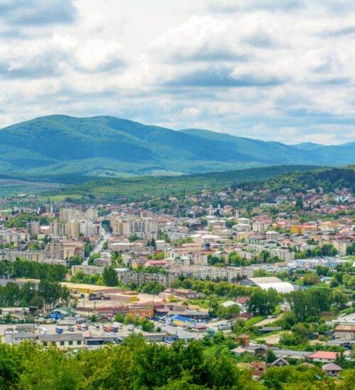 panoramica orasul Zalau